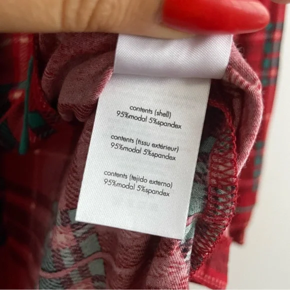 Rachel Parcell red plaid pj set - Picture 7 of 10